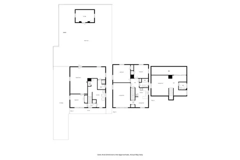 a picture of a floor plan
