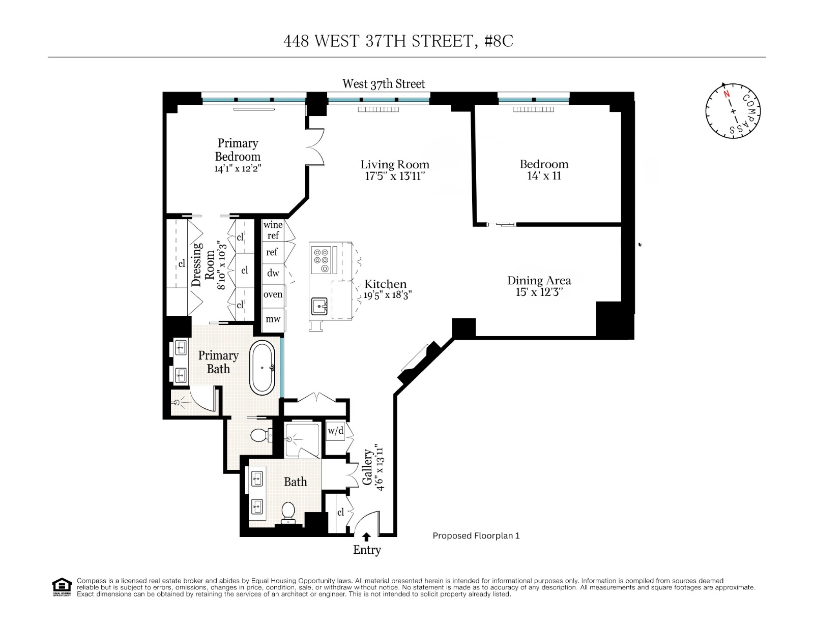 448 West 37th Street, Unit 8C Manhattan, NY 10018 - Photo 10 of 11