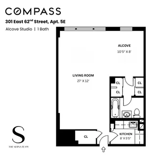 $550,000 | 301 East 62nd Street, Unit 5E | Lenox Hill