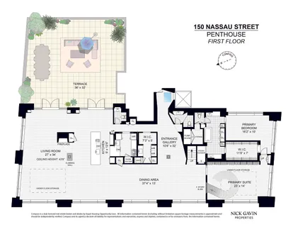 $20,000,000 | 150 Nassau Street, Unit PH | Financial District