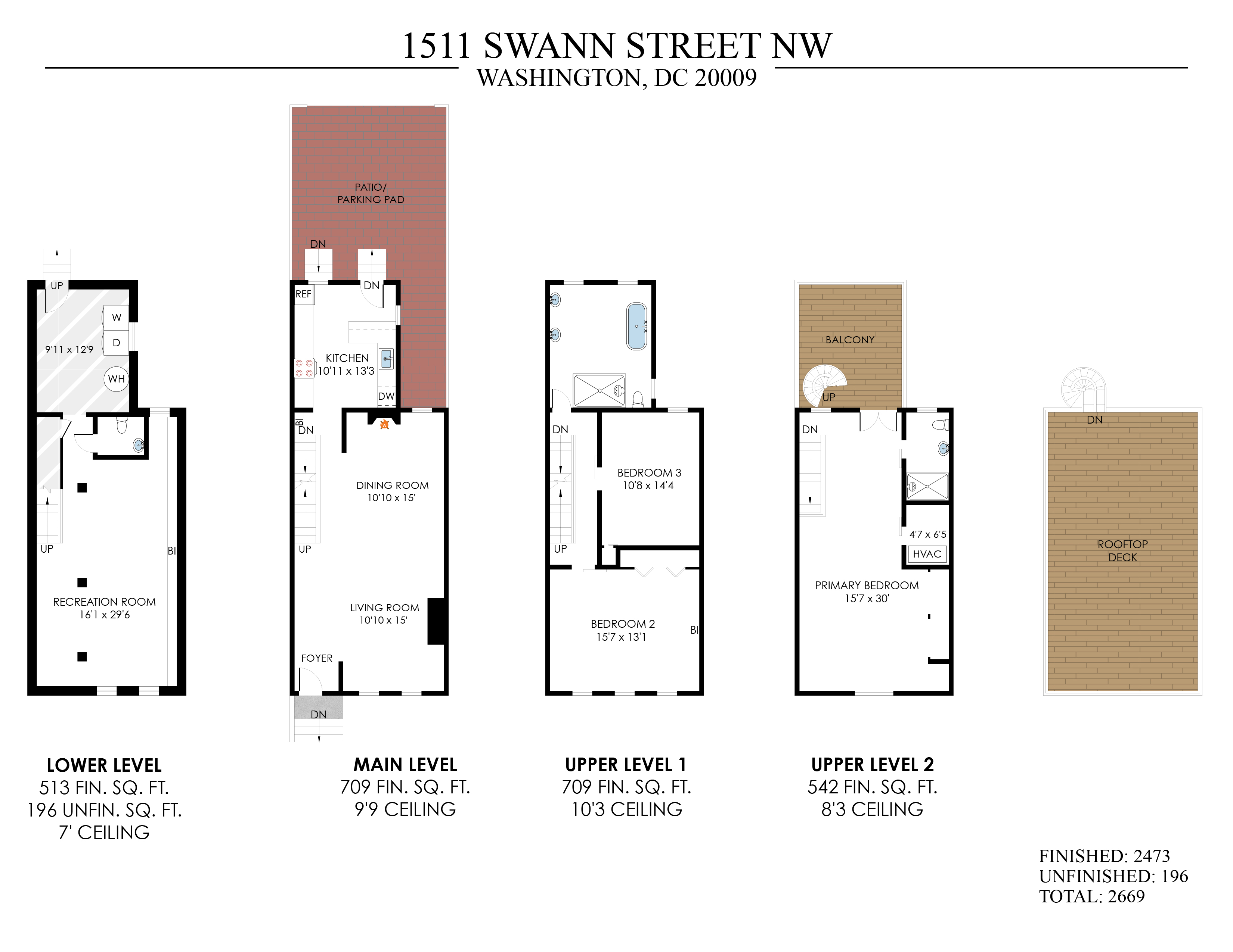 1511 Swann Street Northwest Washington, DC 20009 - Photo 3 of 3