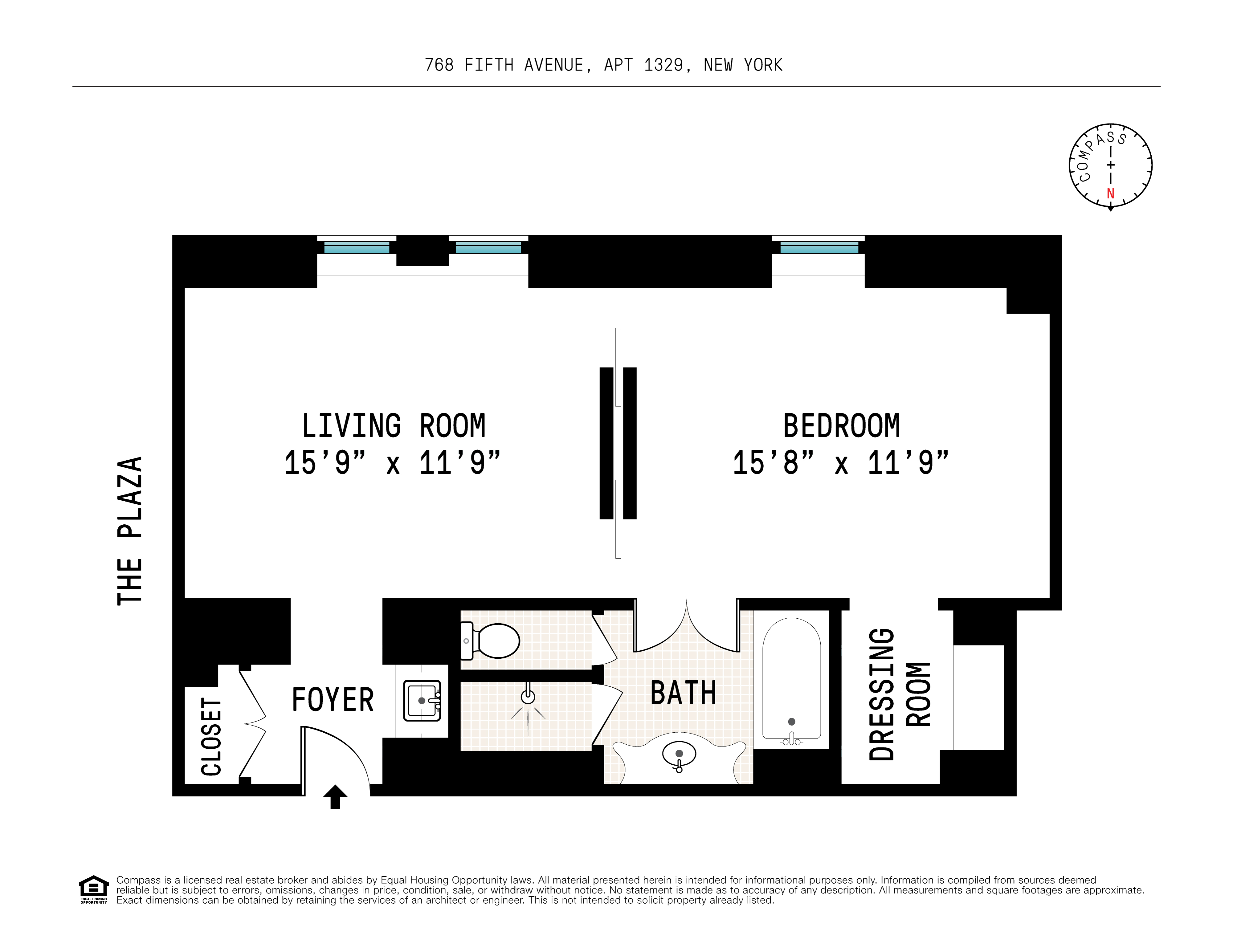 1 Central Park South, Unit 1329 Manhattan, NY 10019 - Photo 16 of 16