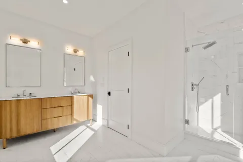 a view of a room with closet