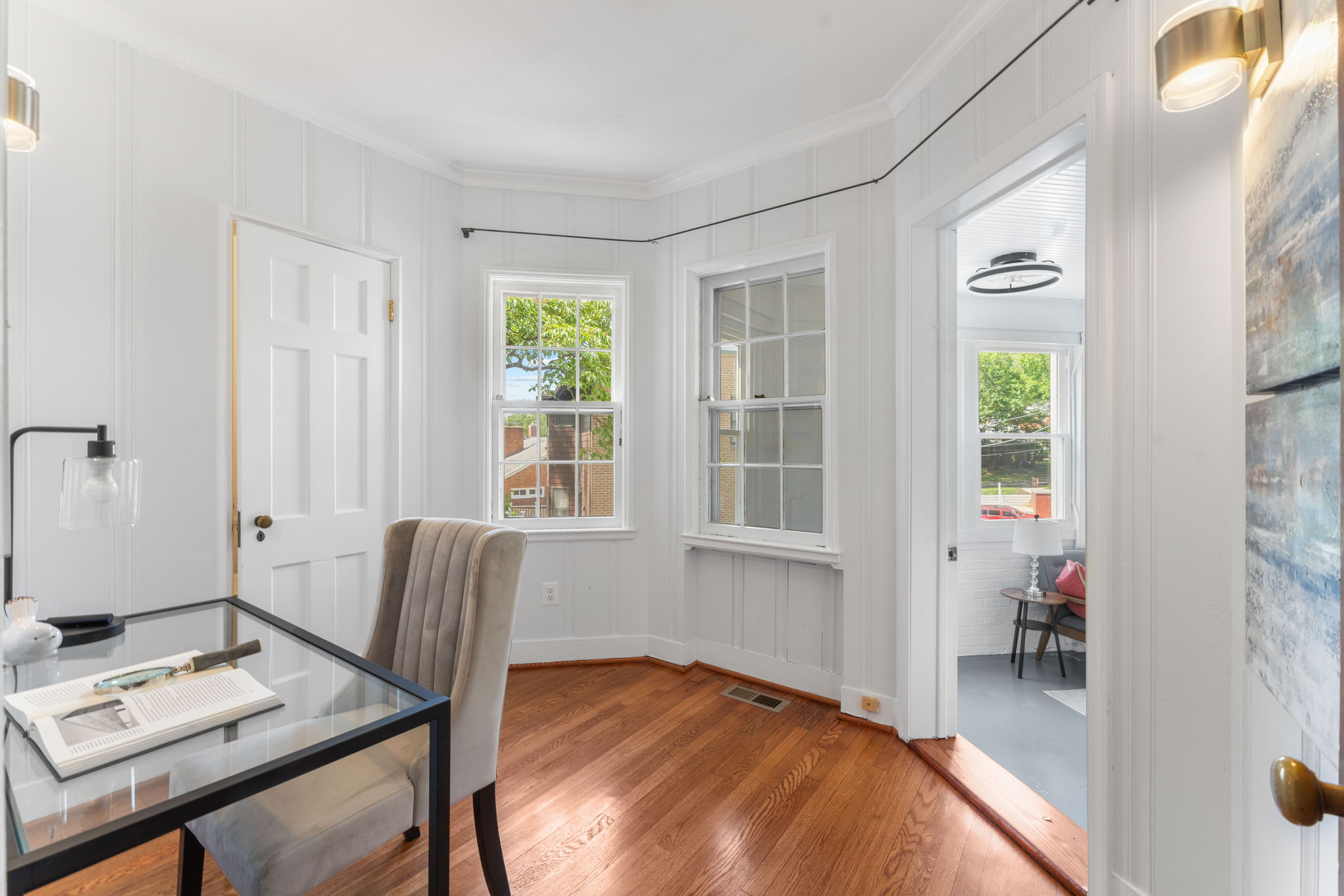 1325 Locust Road Northwest Washington, DC 20012 - Photo 11 of 56 a workspace with furniture and window