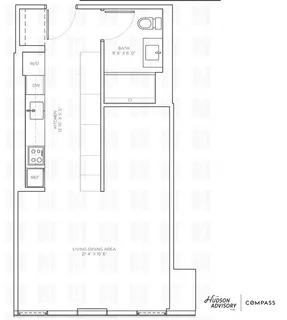 $735,000 | 540 West 49th Street, Unit 609N | Hell's Kitchen