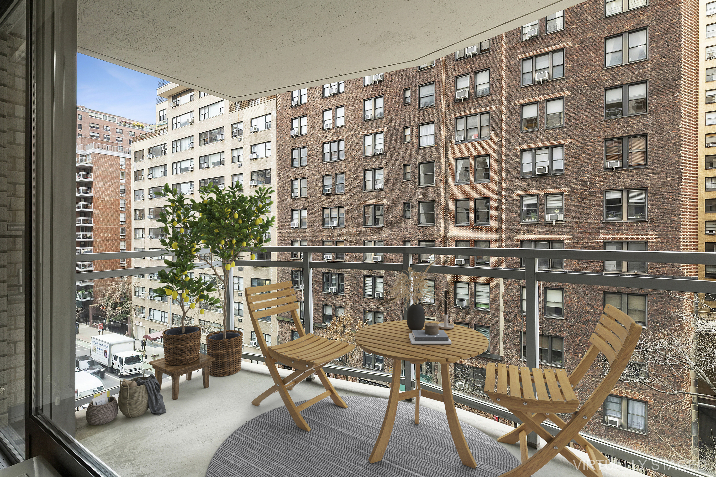 400 East 56th Street, Unit 4R Manhattan, NY 10022 - Photo 4 of 9 a view of a living room and dining room