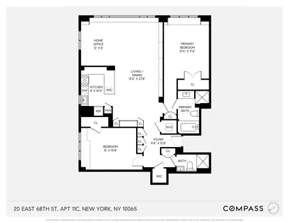 $10,500 | 20 East 68th Street, Unit 11C | Lenox Hill