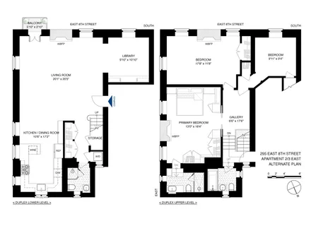 $3,800,000 | 295 East 8th Street, Unit 2/3E | East Village