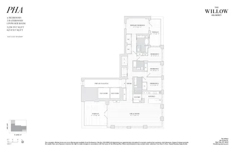 $9,400,000 | 201 East 23rd Street, Unit PHA | Gramercy