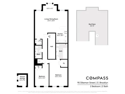 $1,250,000 | 95 Dikeman Street, Unit 2 | Red Hook