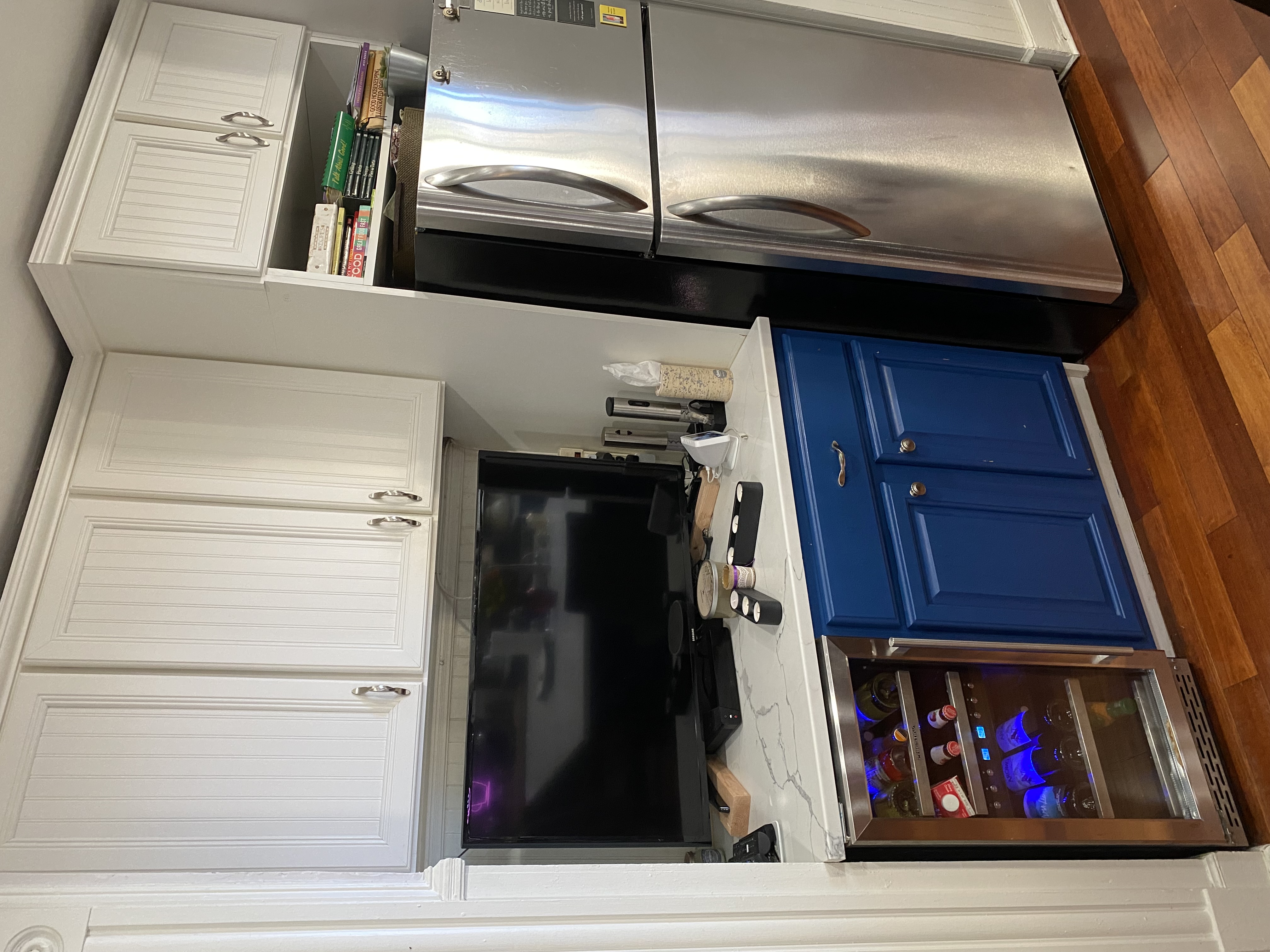 493 Decatur Street, Unit 1 Brooklyn, NY 11233 - Photo 15 of 26 a kitchen with stainless steel appliances granite countertop a refrigerator stove and cabinets