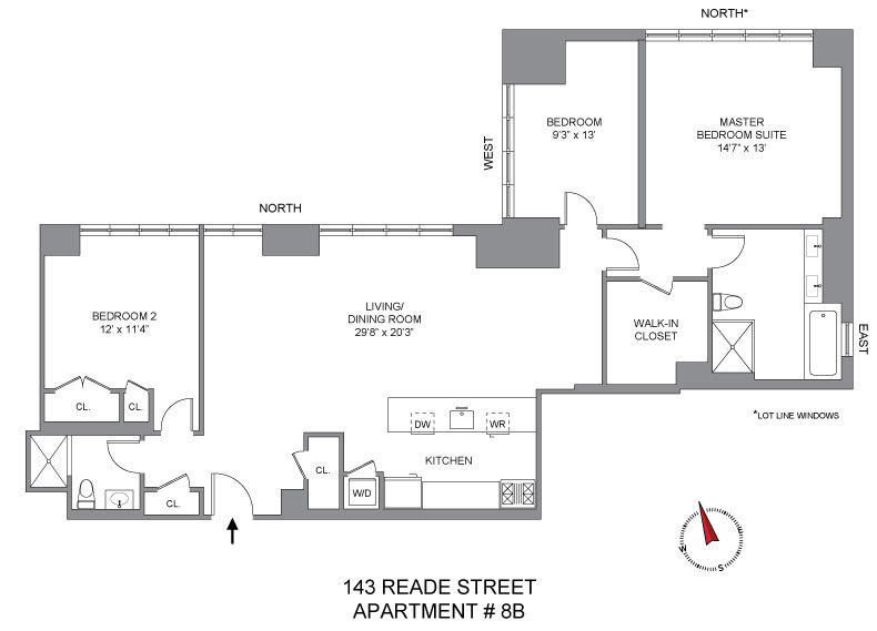 143 Reade Street, Unit 8B Manhattan, NY 10013 - Photo 13 of 13