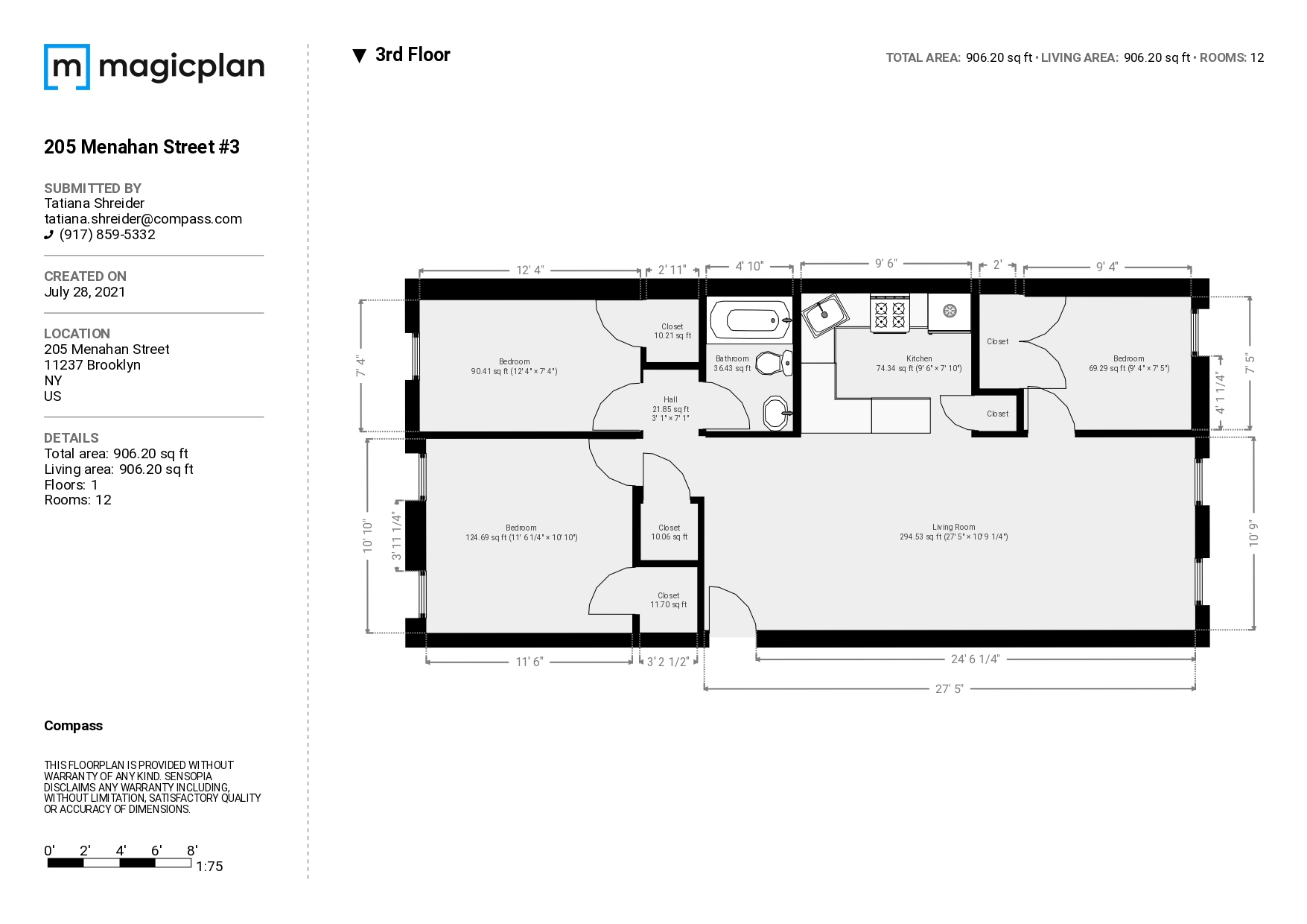 205 Menahan Street, Unit 3 Brooklyn, NY 11237 - Photo 5 of 5
