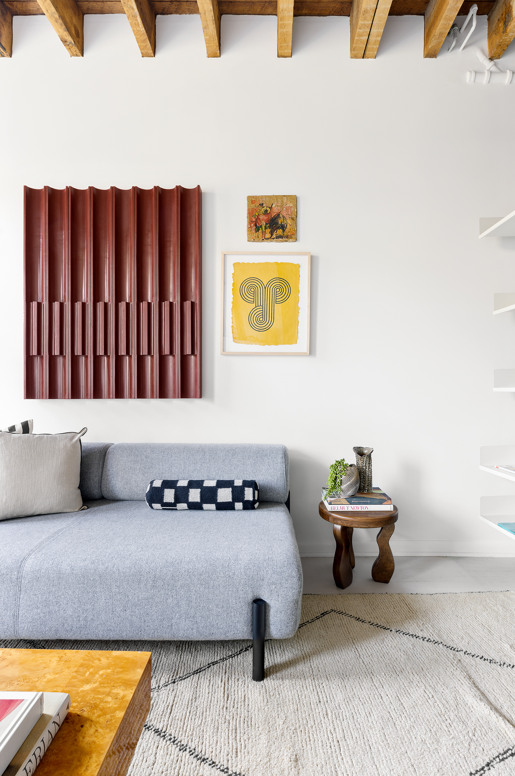 281 West 11th Street, Unit 4/5C Manhattan, NY 10014 - Photo 7 of 18 a living room with furniture