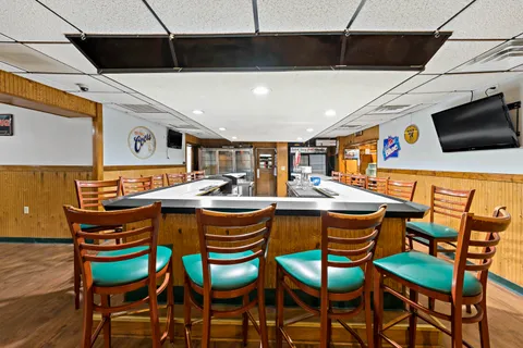 a view of a bar restaurant