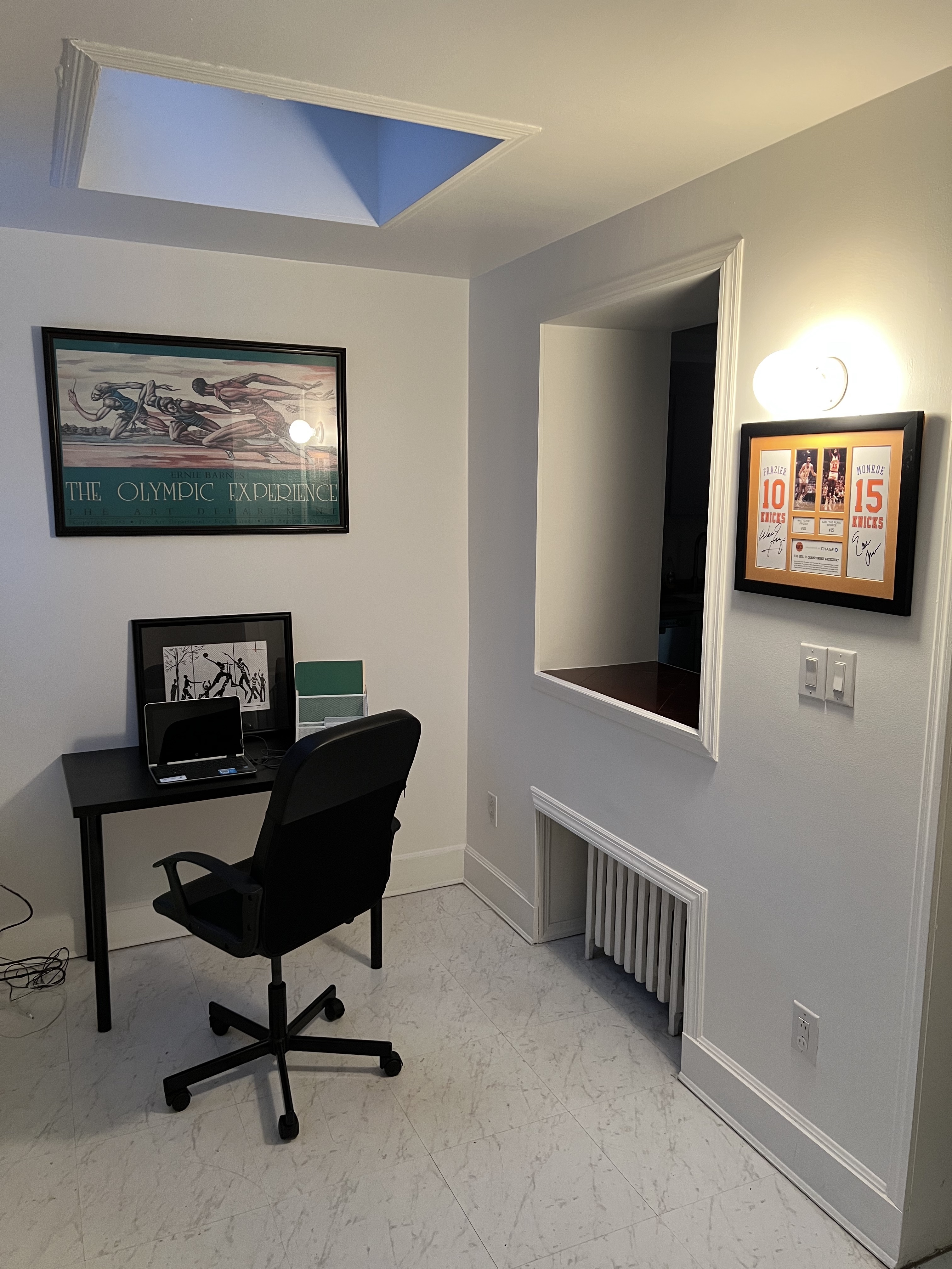 385 Madison Street, Unit 1 Brooklyn, NY 11221 - Photo 14 of 21 a view of a livingroom with furniture and a flat screen tv