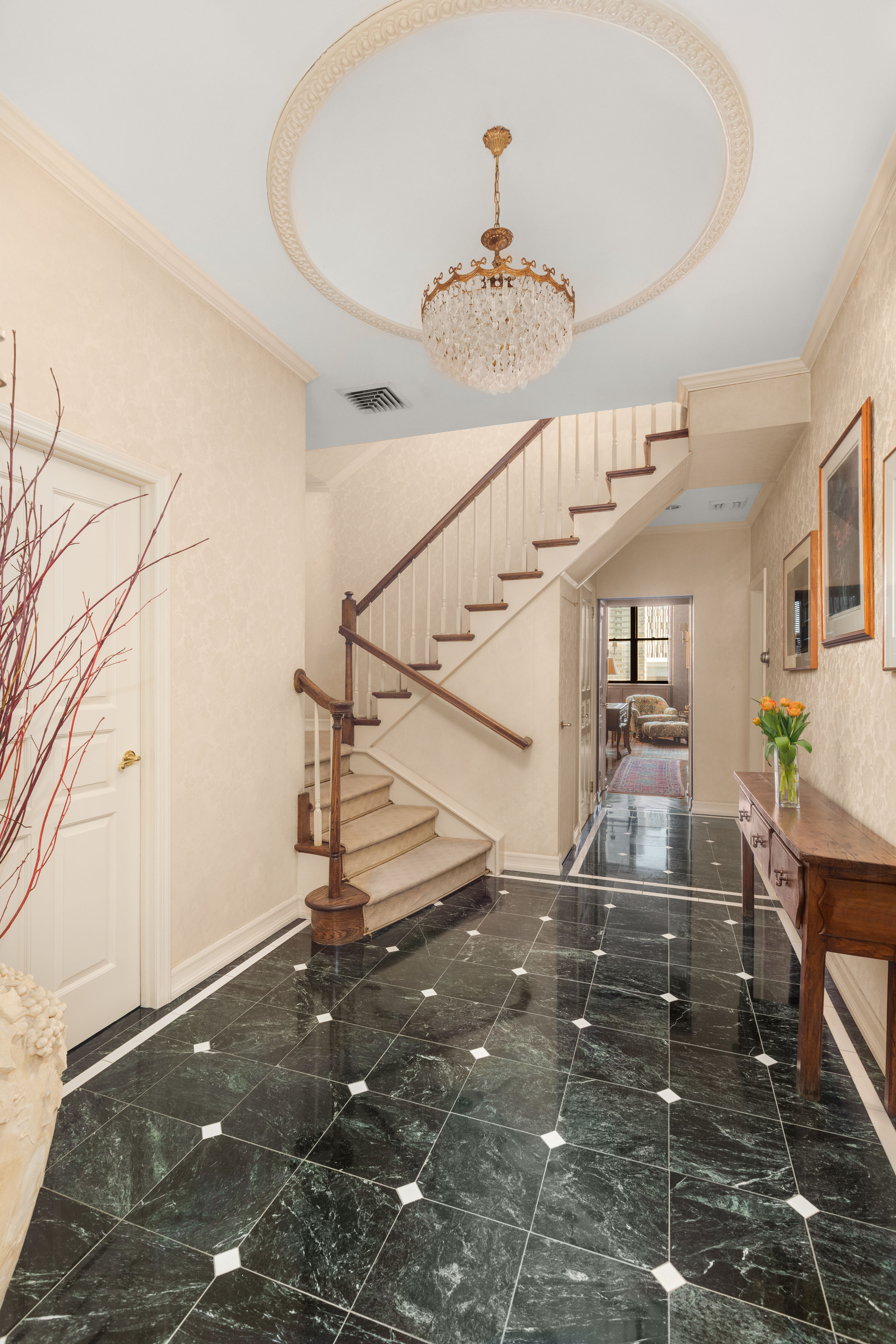 2 East End Avenue, Unit PHG Manhattan, NY 10075 - Photo 13 of 15 a view of entryway and hall with wooden floor