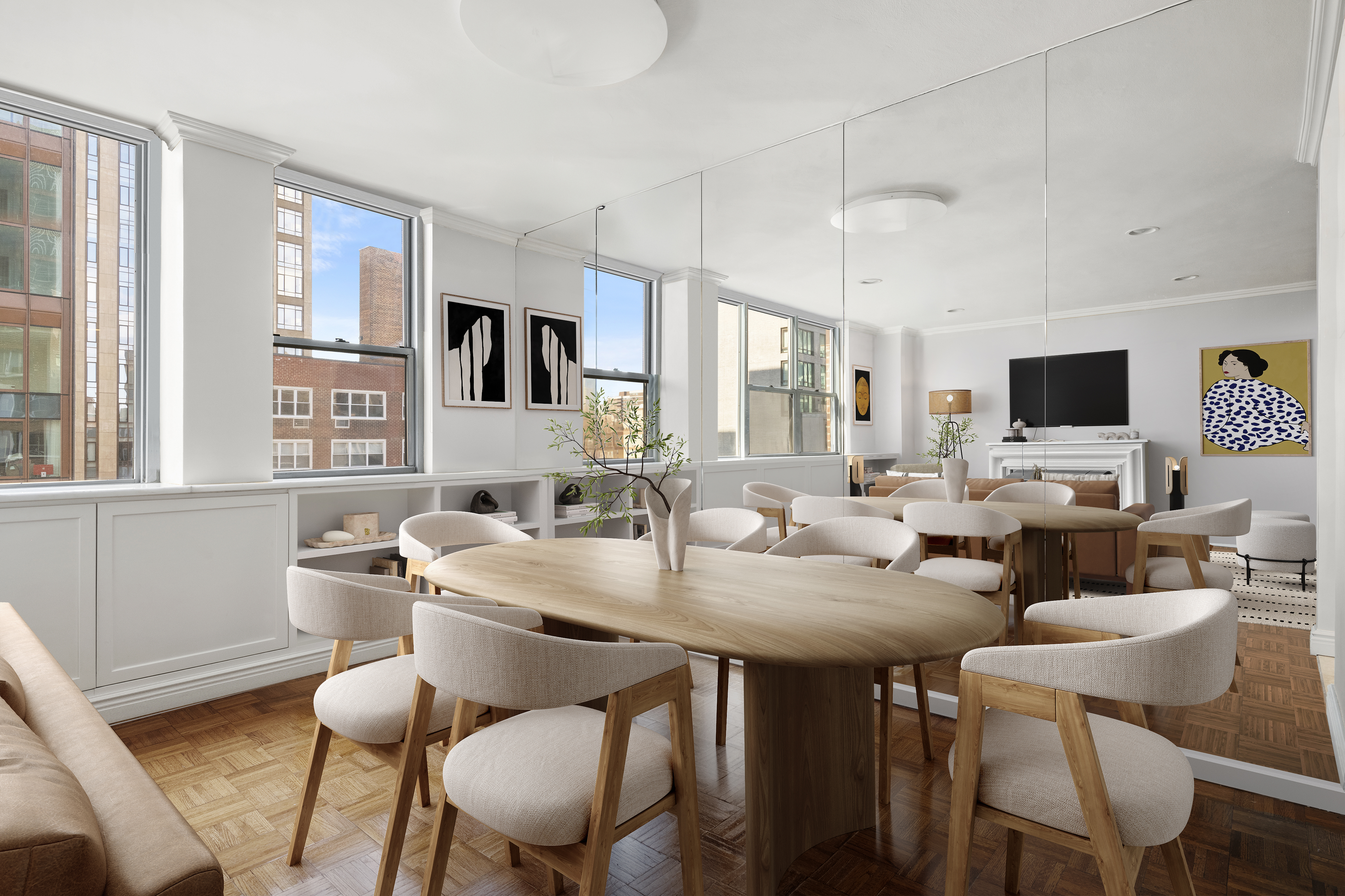 32 Gramercy Park South, Unit 15G Manhattan, NY 10003 - Photo 3 of 11 a view of a dining room with furniture