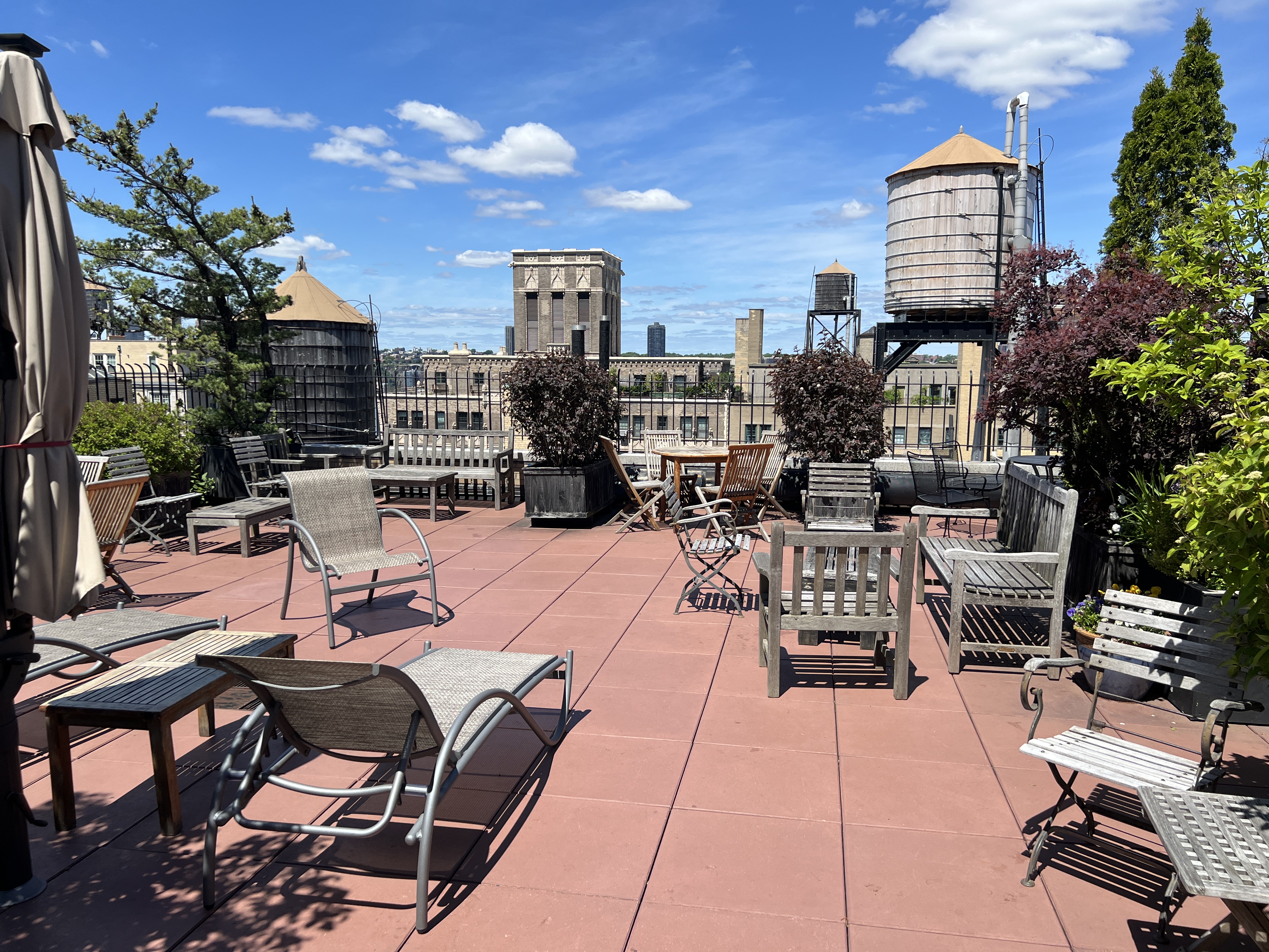 250 West 94th Street, Unit 8J Manhattan, NY 10025 - Photo 12 of 19 a outdoor space with lots of chairs