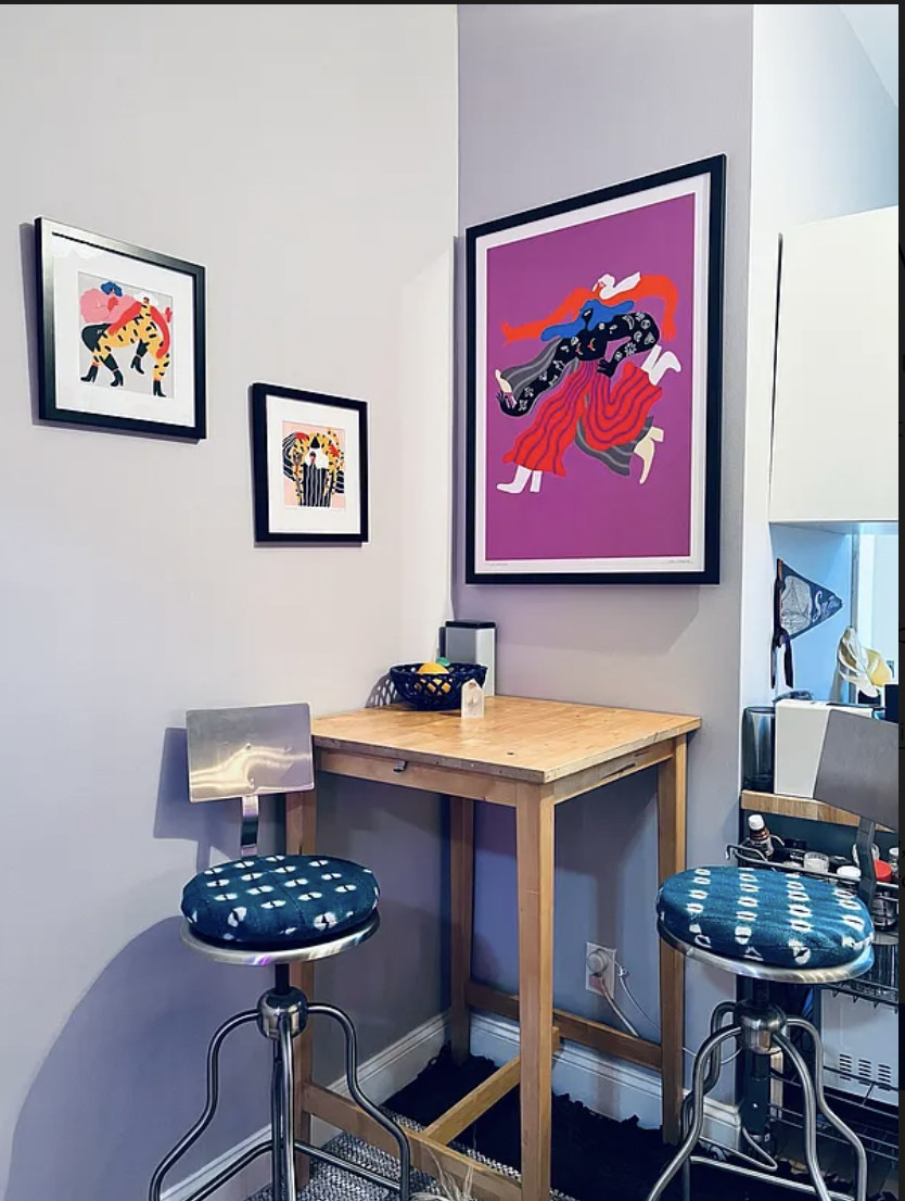283 Devoe Street, Unit 3R Brooklyn, NY 11211 - Photo 3 of 10 a room with furniture and paintings