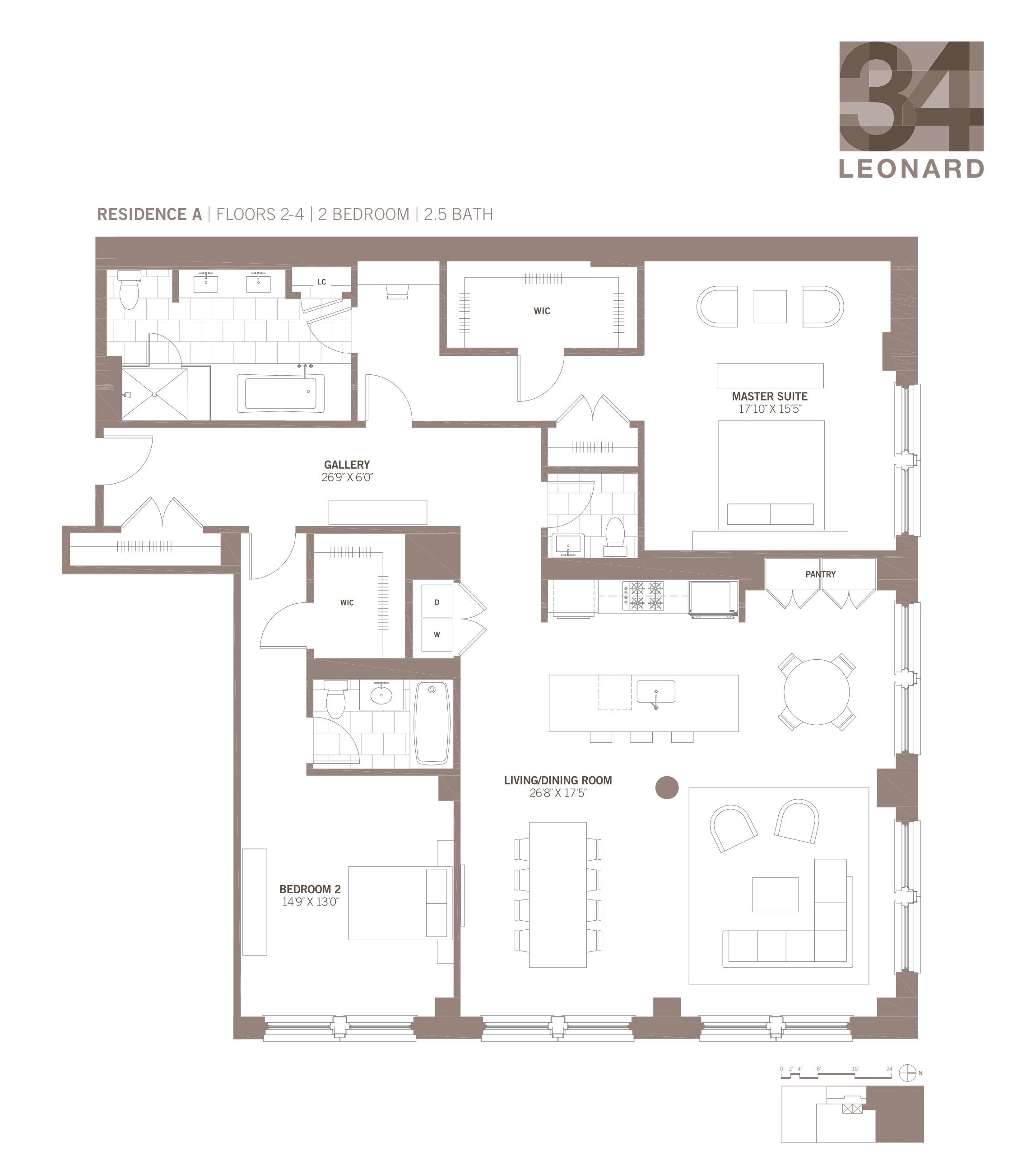 34 Leonard Street, Unit 2A Manhattan, NY 10013 - Photo 15 of 15