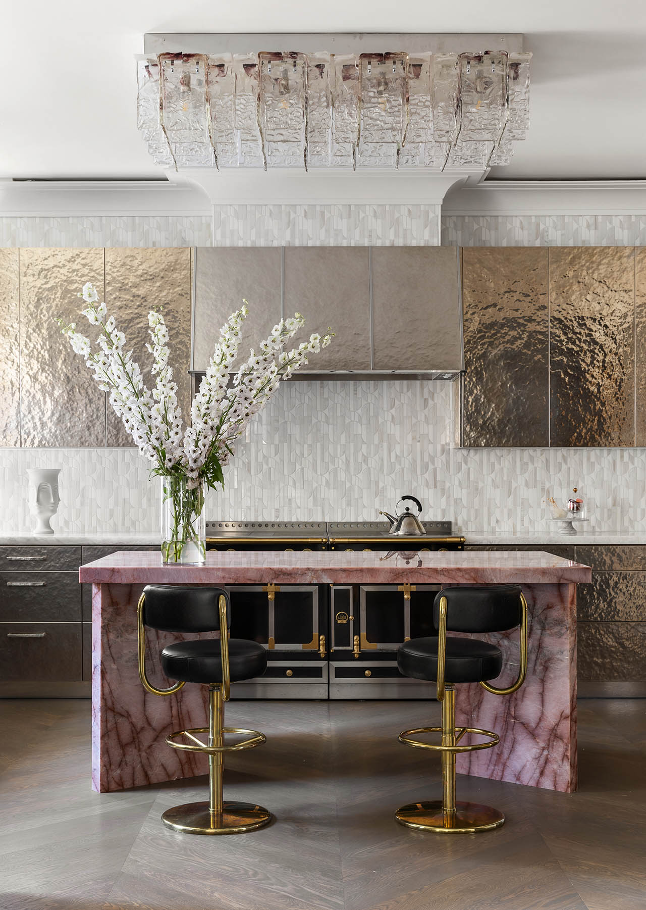 a front view of a house with sitting area