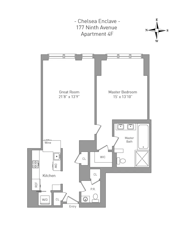 $10,000 | 177 9th Avenue, Unit 4F | Chelsea