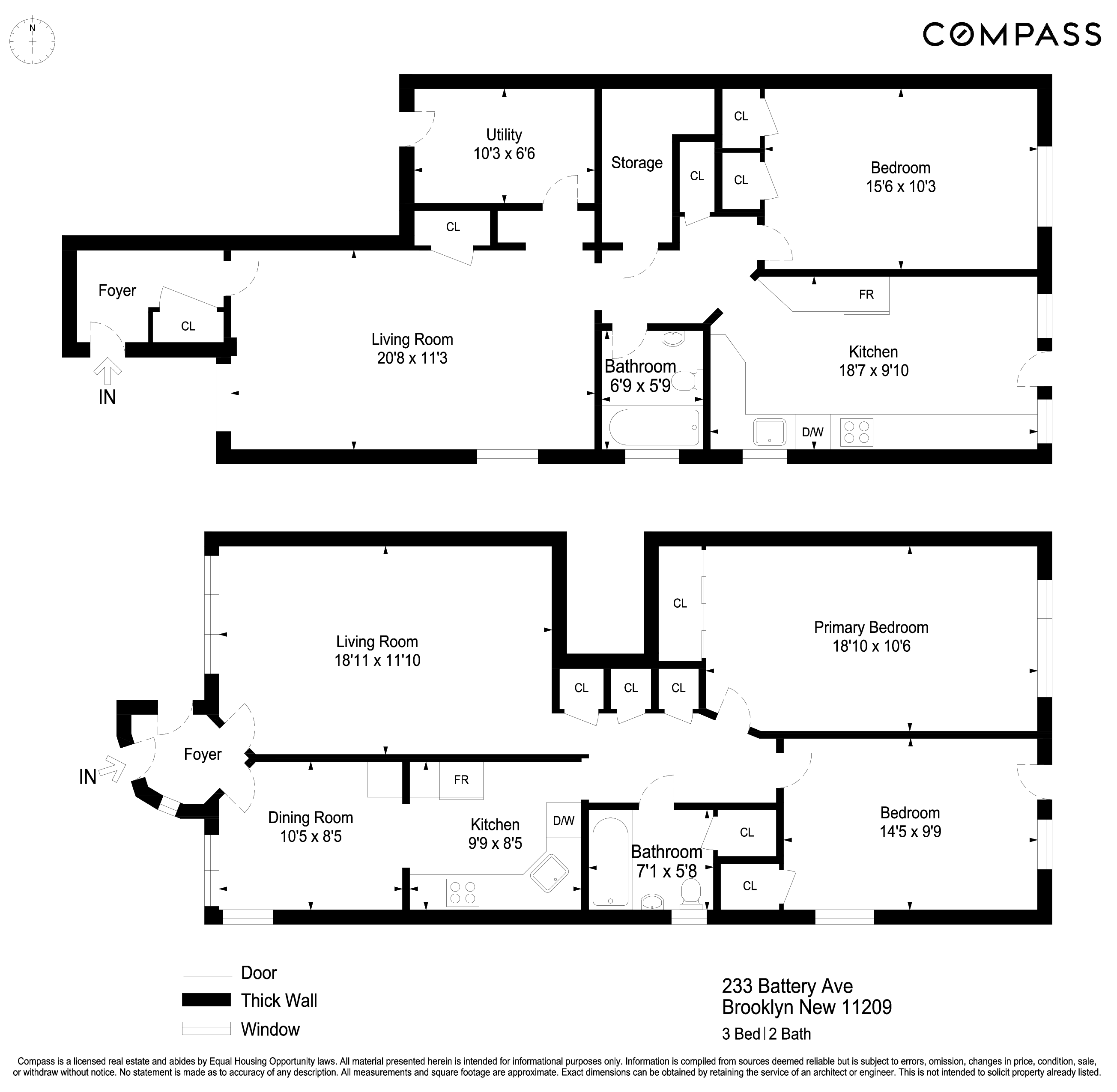 233 Battery Avenue Brooklyn, NY 11209 - Photo 26 of 26 a black and white photo of a black and white photo