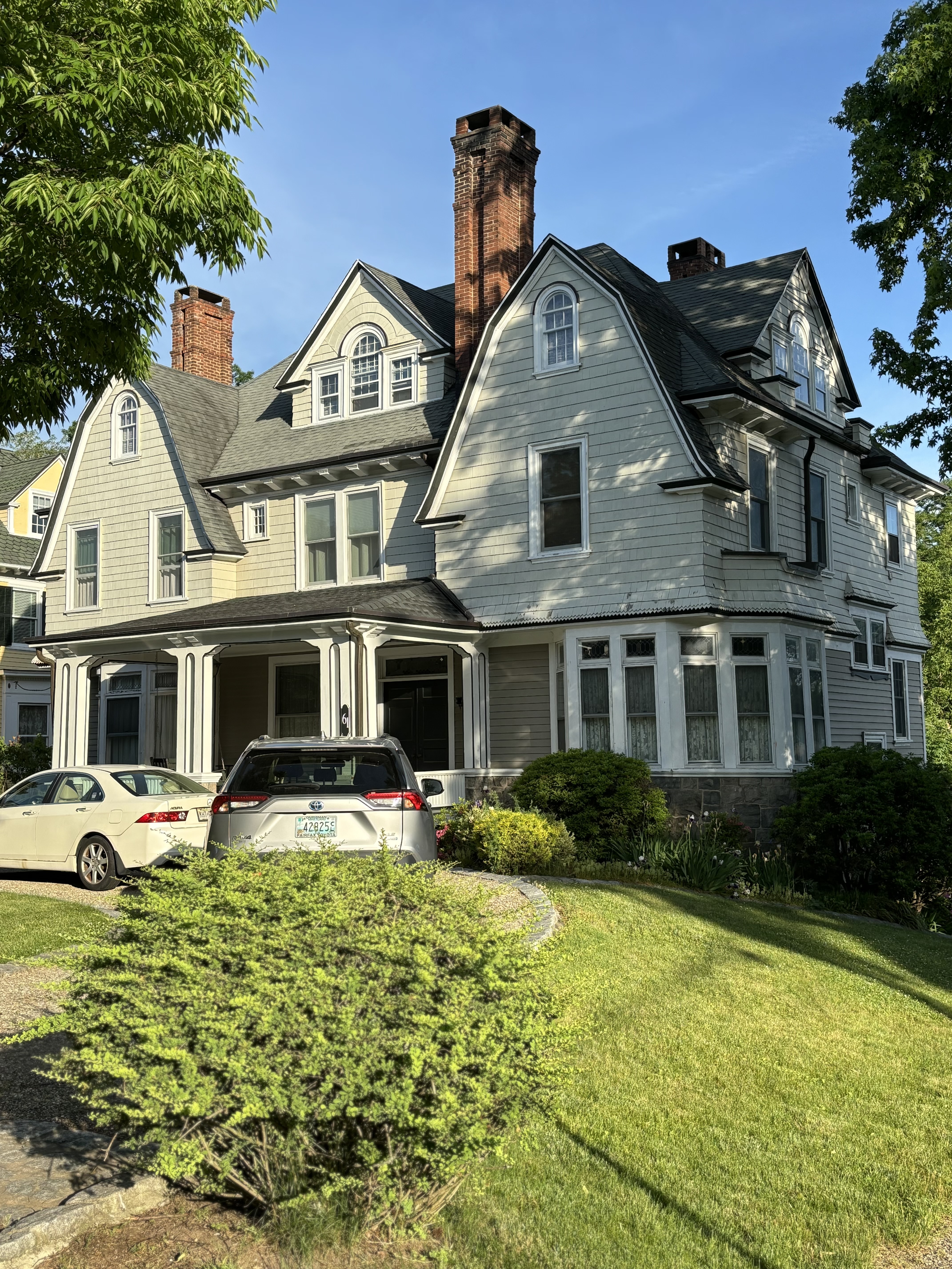 61 Miller Road Morristown, NJ 07960 - Photo 2 of 24 a front view of a house with garden