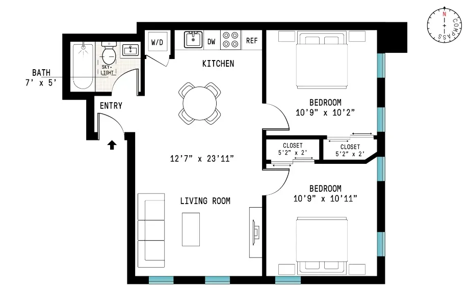 $3,500 | 92 Jefferson Street, Unit 2R | Bushwick