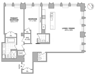 $3,950,000 | 260 Park Avenue South, Unit 8B | Flatiron