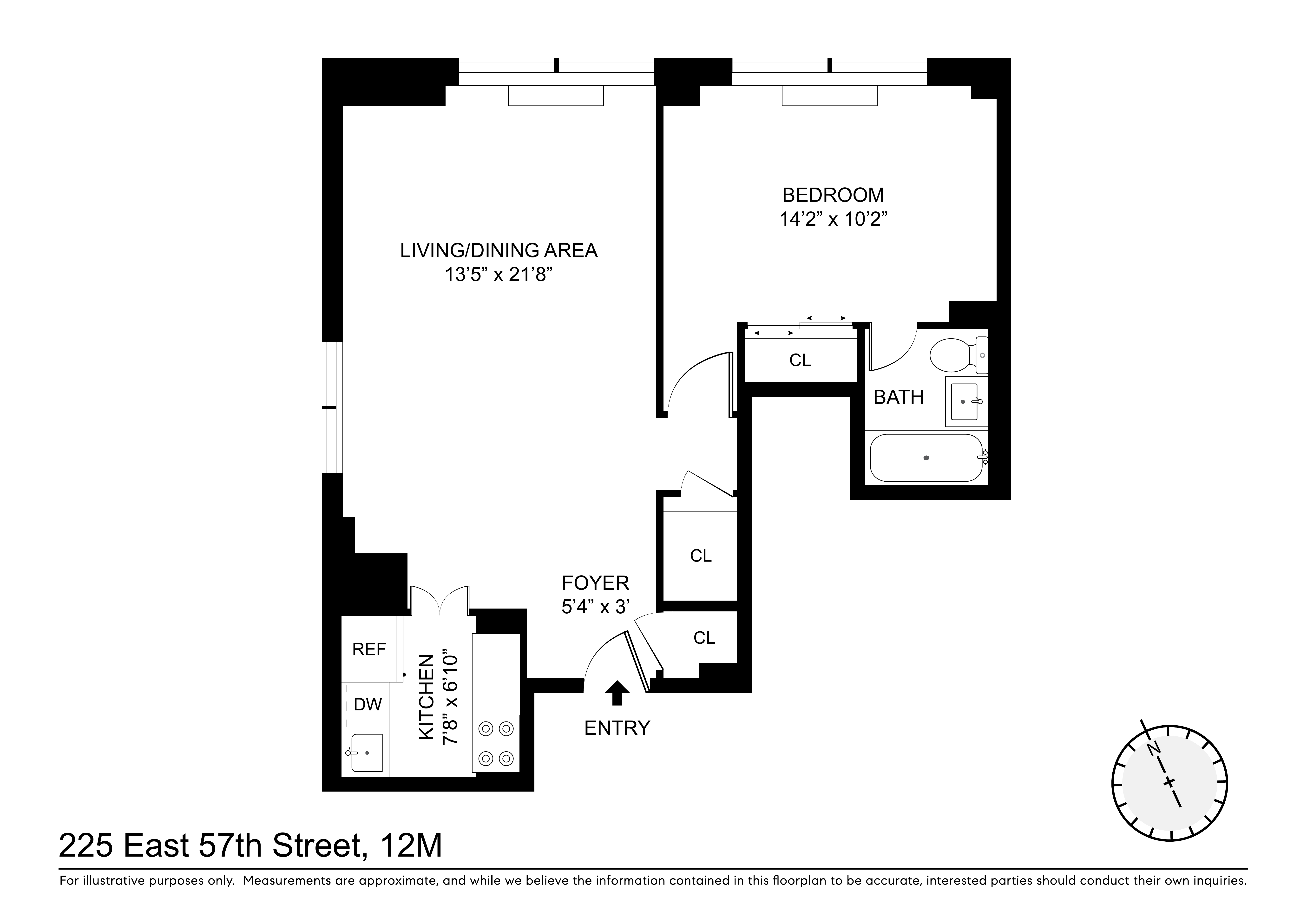 225 East 57th Street, Unit 12M Manhattan, NY 10022 - Photo 7 of 7