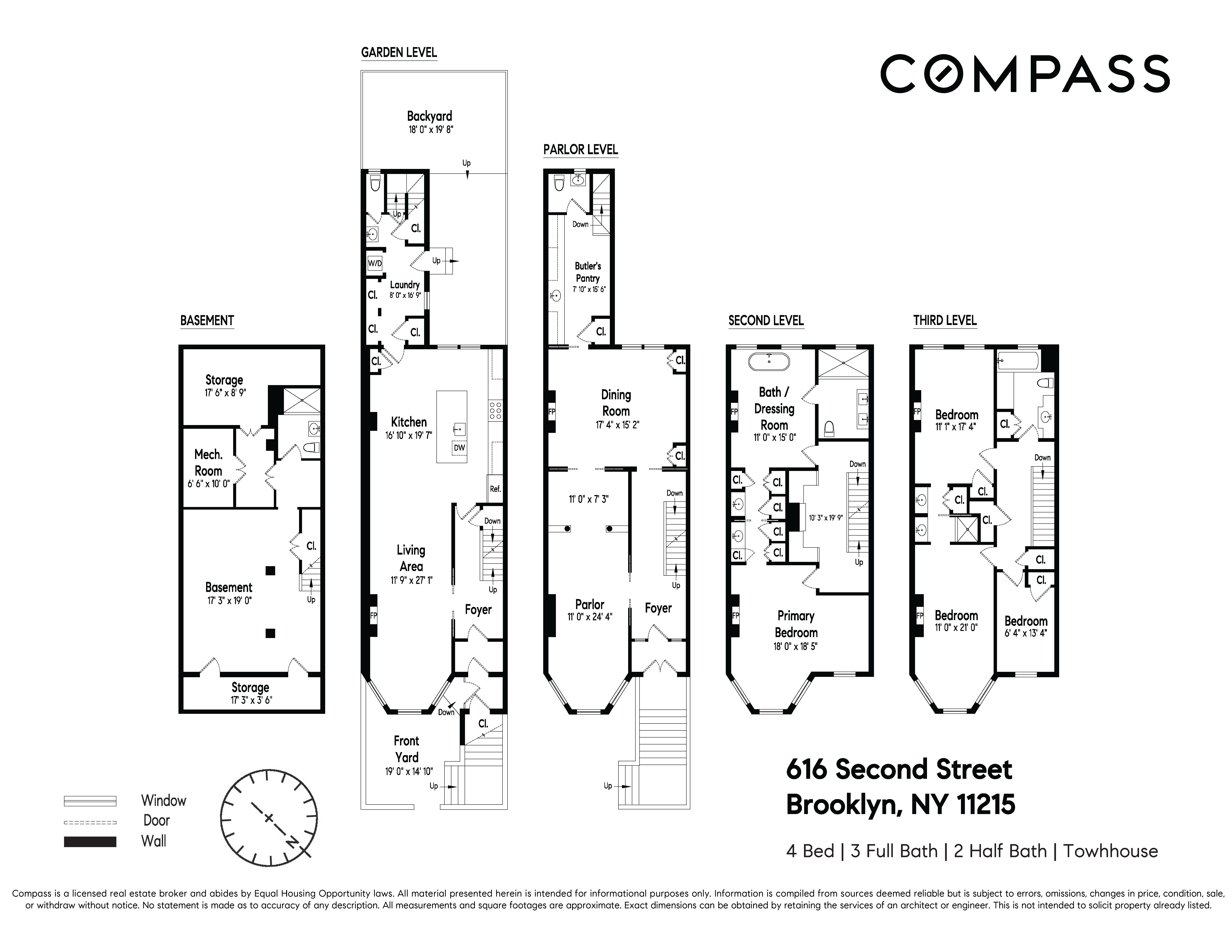 616 2nd Street Brooklyn, NY 11215 - Photo 19 of 19 a black and white photo of a book