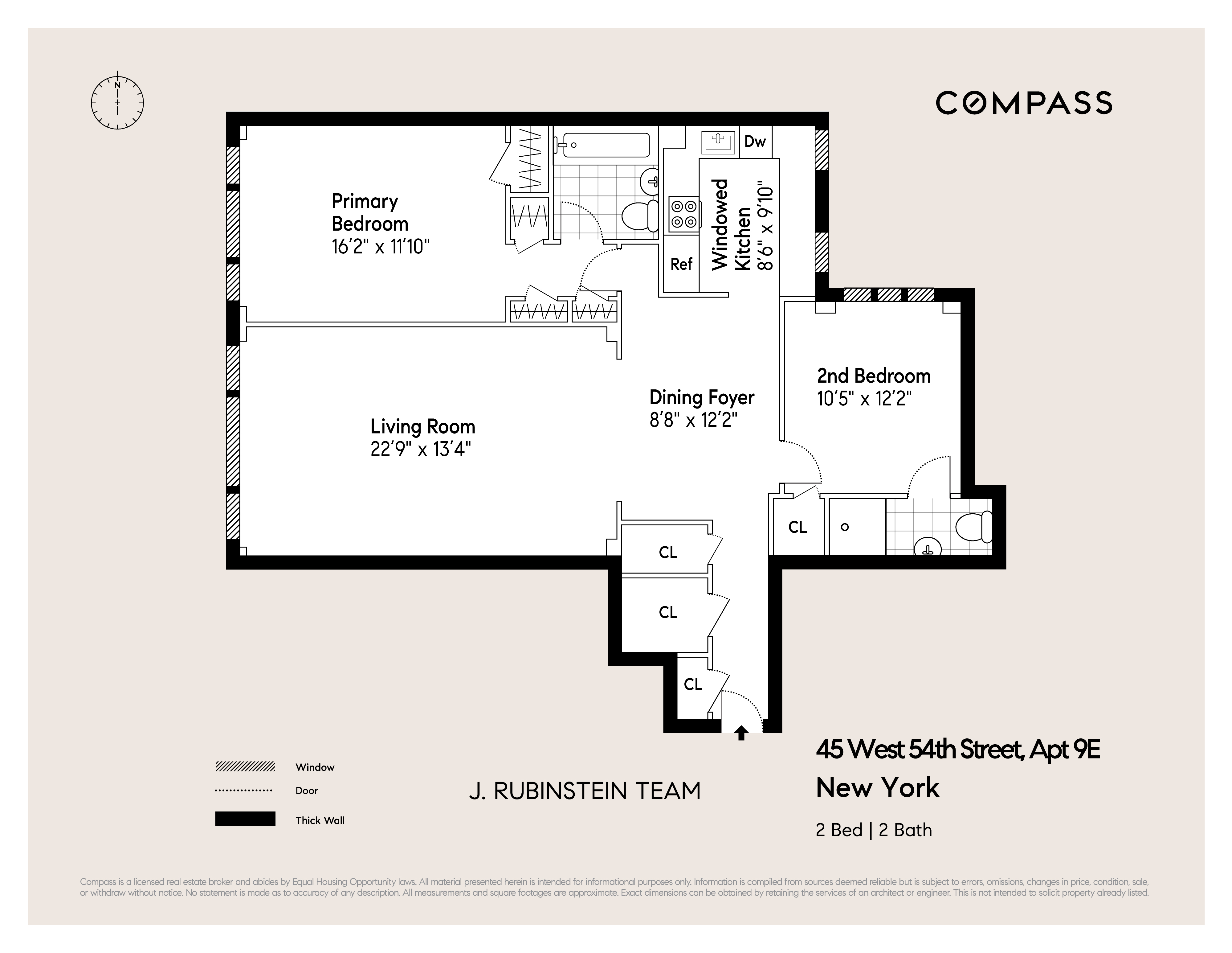 45 West 54th Street, Unit 9E Manhattan, NY 10019 - Photo 9 of 9