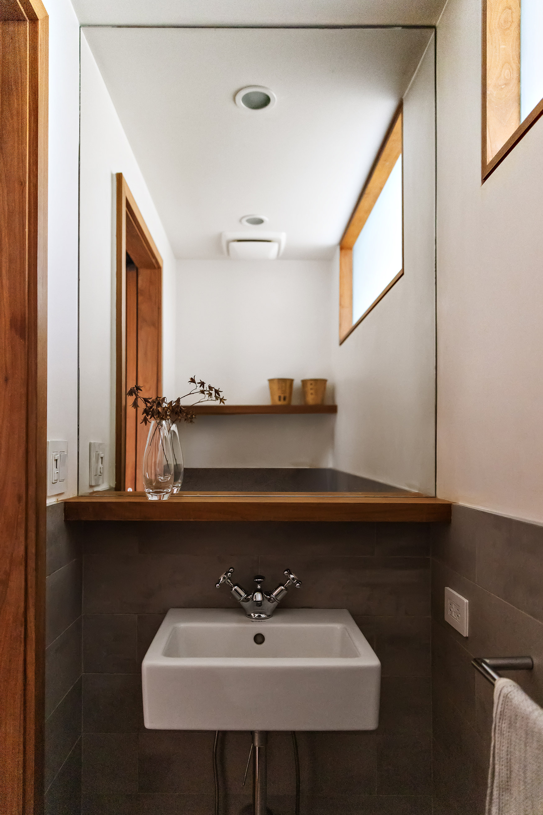 177 Prospect Place Brooklyn, NY 11238 - Photo 26 of 42 a bathroom with a sink and a mirror