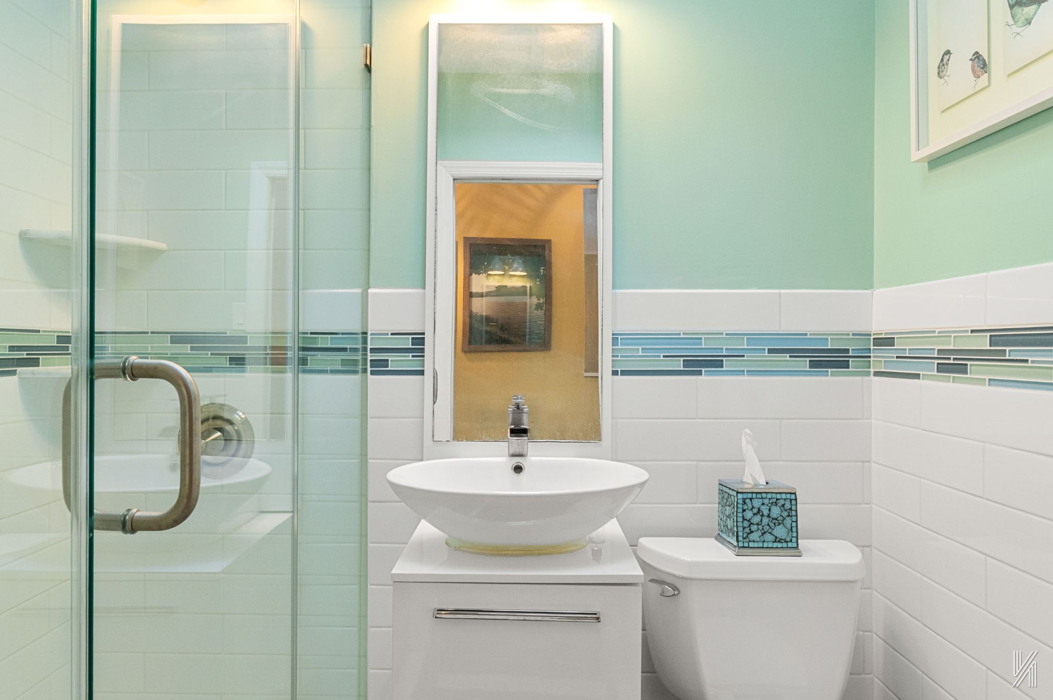 67-17 Eliot Avenue Queens, NY 11379 - Photo 13 of 21 a bathroom with a sink a toilet and mirror