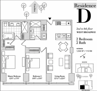 $2,599,000 | 311 West Broadway, Unit 7D | SoHo