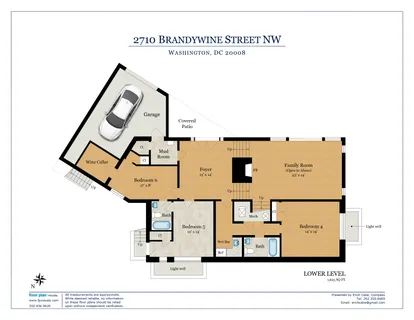 $2,750,000 | 2710 Brandywine Street Northwest, Washington, DC 20008