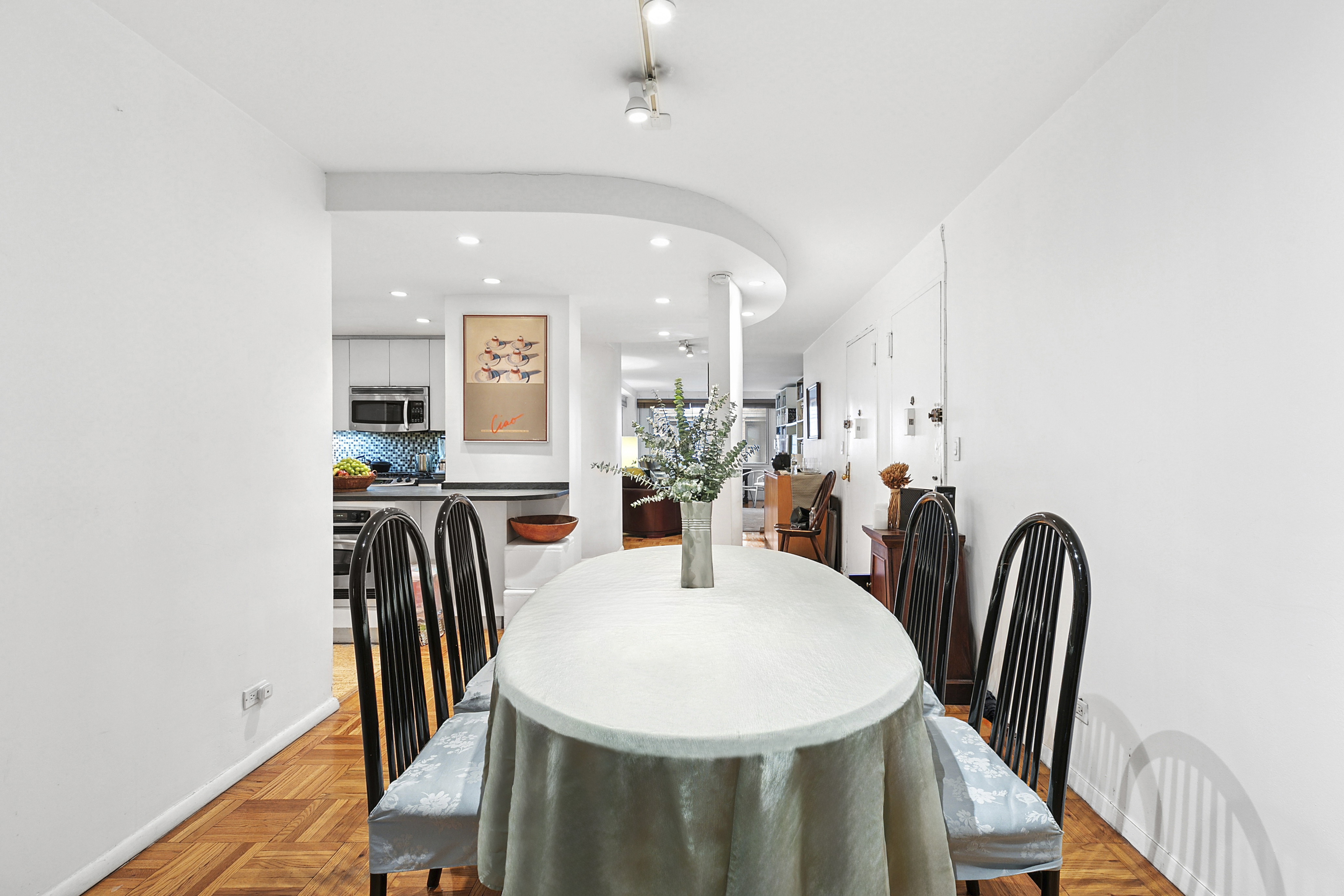 301 East 22nd Street, Unit 3PR Manhattan, NY 10010 - Photo 3 of 11 a view of a dining room with furniture