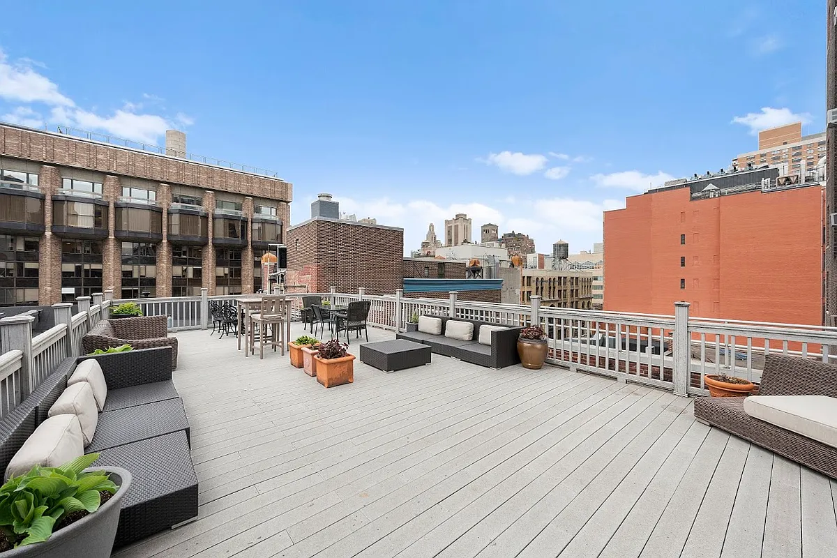 250 Mercer Street, Unit C308 Manhattan, NY 10012 - Photo 5 of 9 a view of roof deck with patio