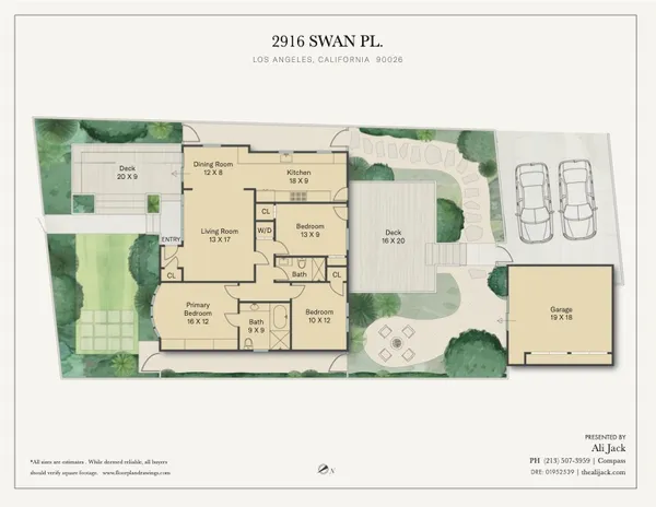 $1,495,000 | 2916 Swan Place, Los Angeles, CA 90026