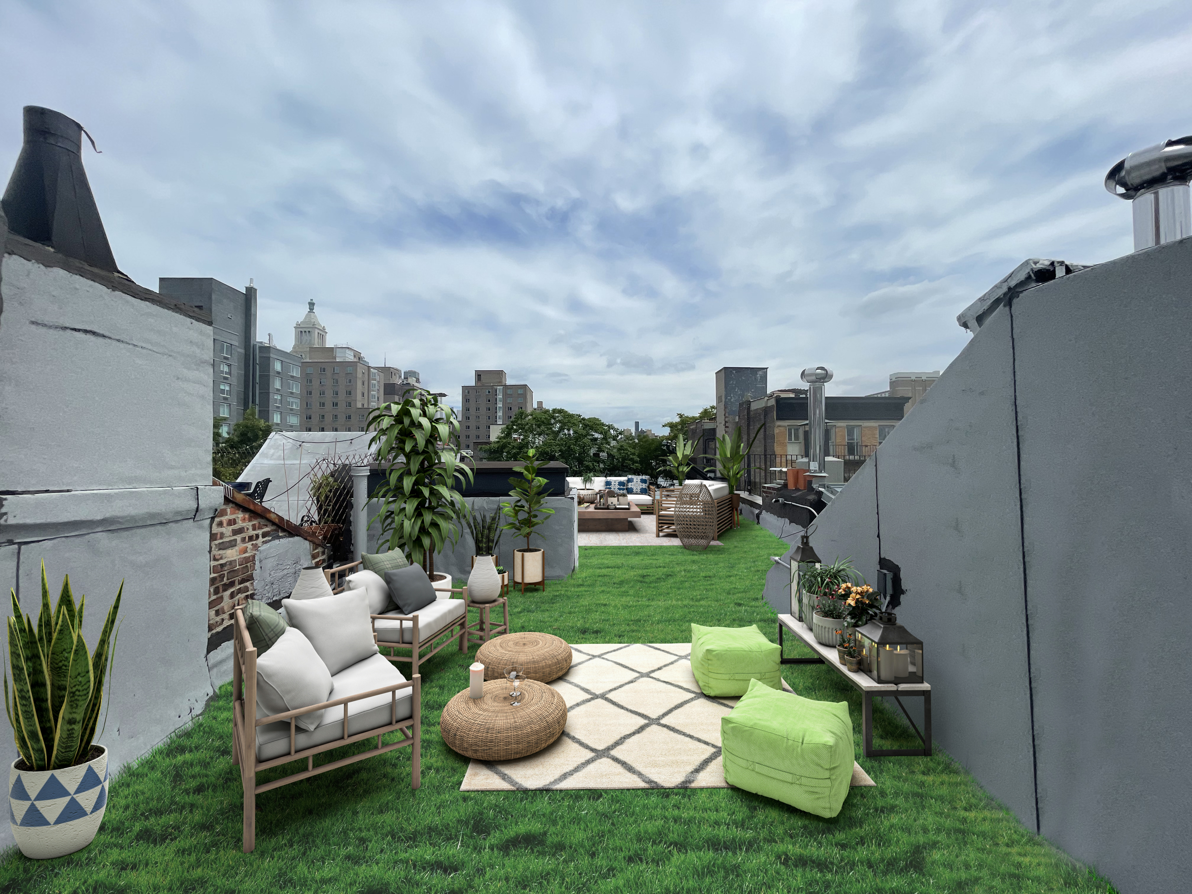 120 East 10th Street, Unit 1 Manhattan, NY 10003 - Photo 21 of 24 a view of a golf course with chairs in patio