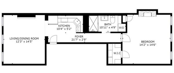$7,500 | 21 Downing Street, Unit 4 | West Village