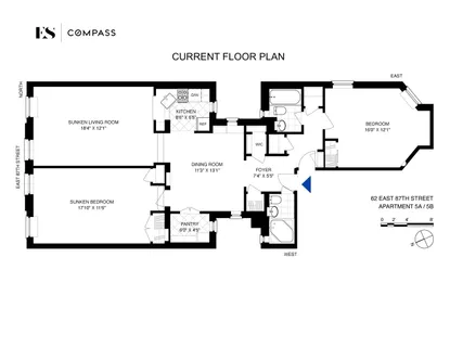 a picture of a floor plan