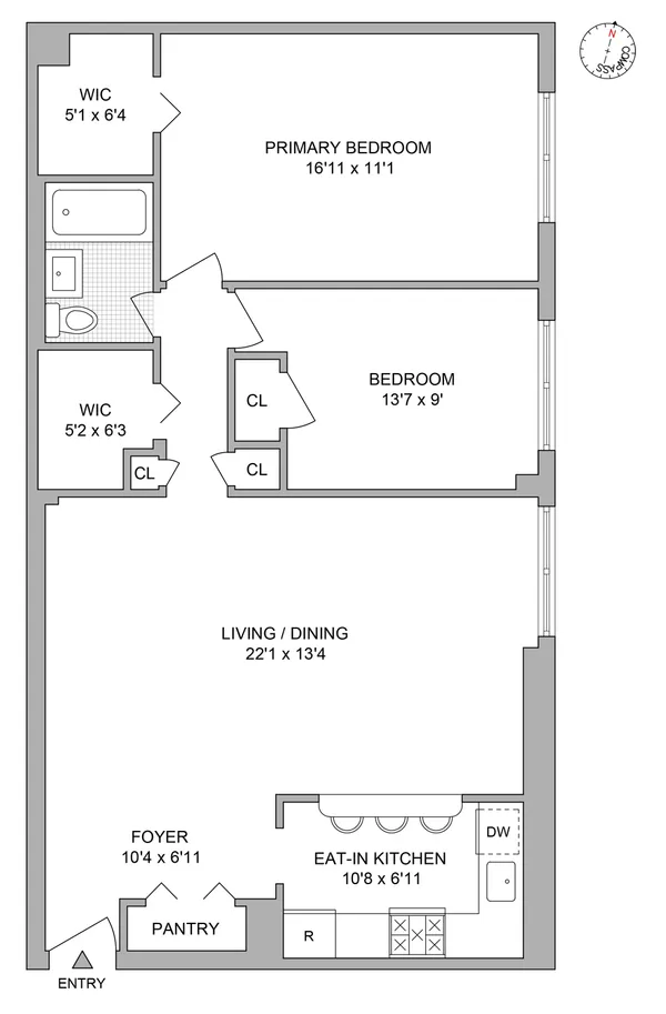 $280,000 | 1270 East 51st Street, Unit 6A | East Flatbush