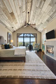 a view of yard with swimming pool and green space