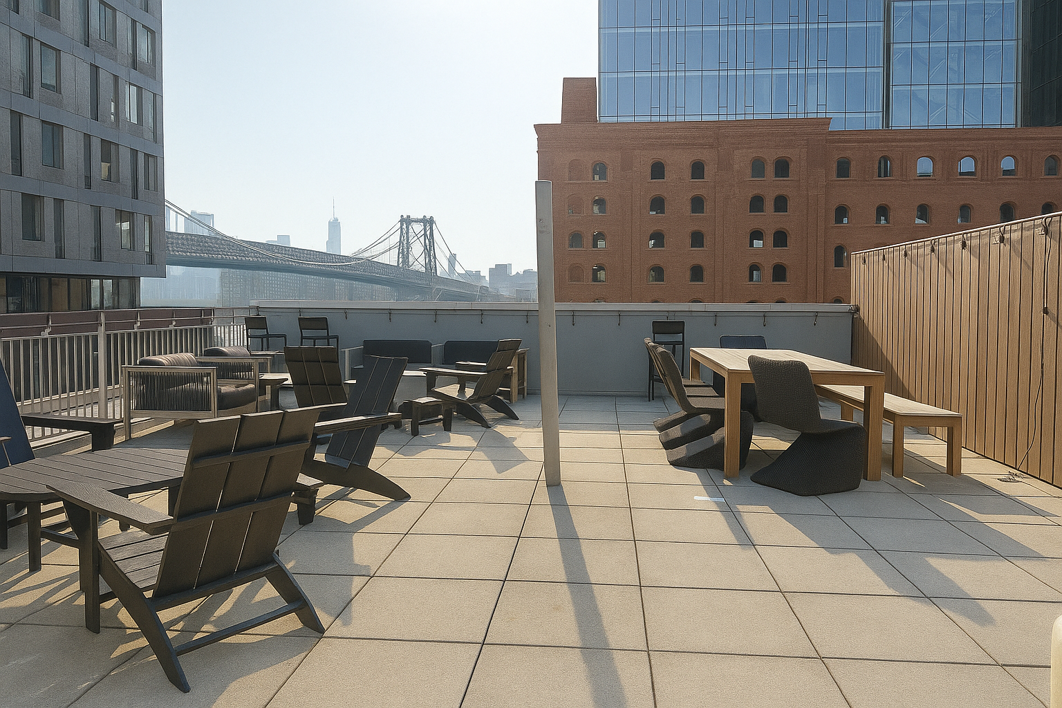 29 South 3rd Street, Unit 2A Brooklyn, NY 11249 - Photo 10 of 17 a view of outdoor space with seating