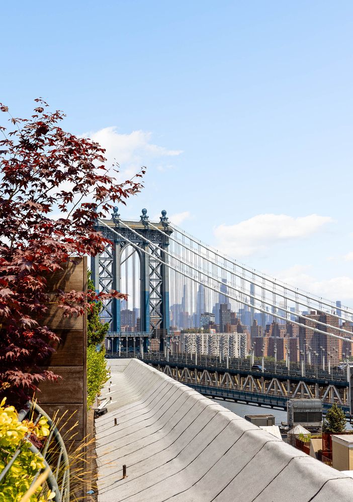 a view of a balcony with many windows