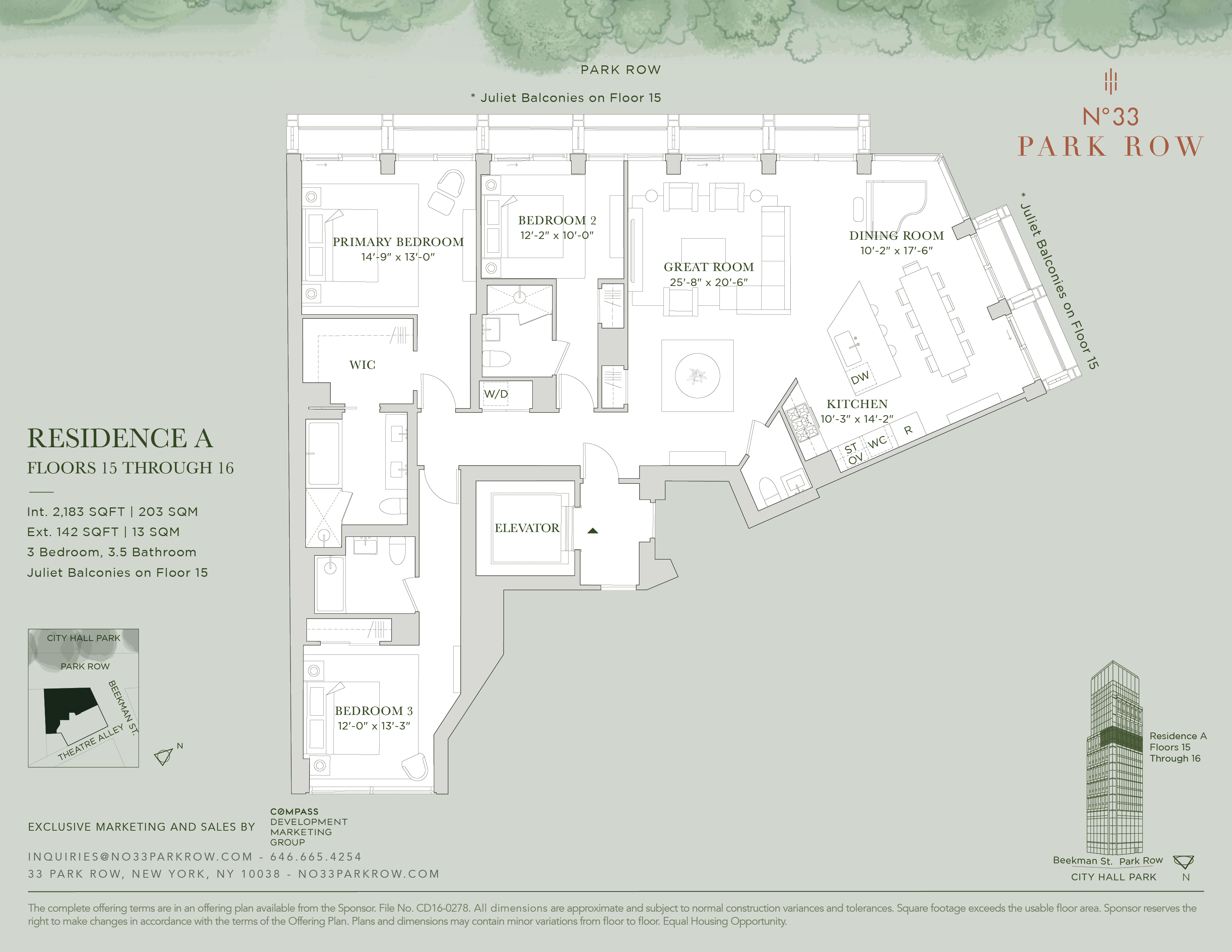 33 Park Row, Unit 16A Manhattan, NY 10038 - Photo 24 of 24 Gallery Image 24
