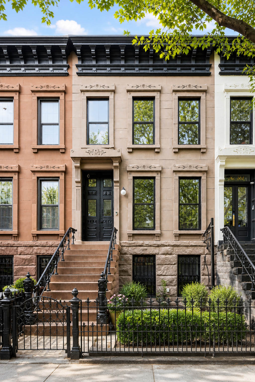 559 MacDonough Street Brooklyn, NY 11233 - Photo 1 of 17 a view of a brick house with many windows